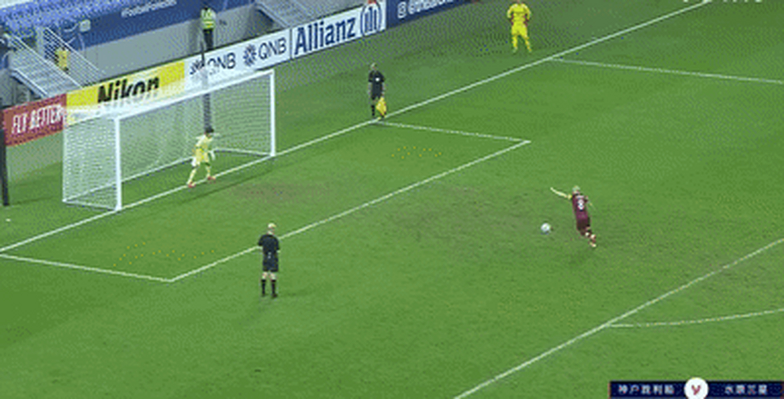 广州富力门将扑出点球,助球队逆转胜利 广州富力门将扑出点球,助球队逆转胜利